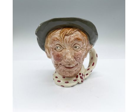 Green cap, white scarf with red polka-dots. Royal Doulton backstamp. Artist: Harry FentonIssued: 1950 - 1960Dimensions: 6.25"