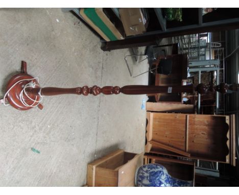 A modern standard lamp