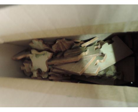A vintage wooden jigsaw puzzle 