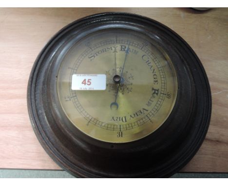 A vintage barometer 