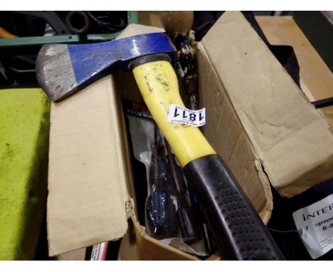 Work Zone hand axe and screwdrivers. Not available for in-house P&amp;P 