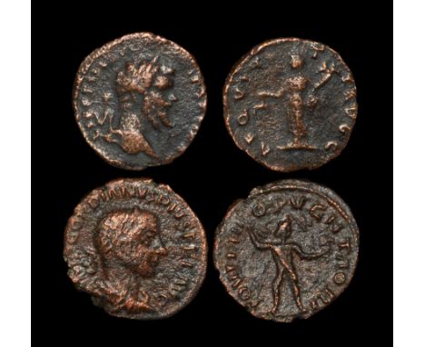 3rd century AD. 198-200 AD, Septimius Severus, military mint on the Danube border, 'limes' issue. Obv: L SEPT SEV AVG IMP XI 