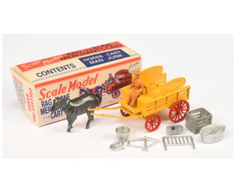 Matchbox Models of Yesteryear Scale Model "The Perfect Toy" - MICA re-issue - Rag &amp; Bone Merchant's Cart - yellow cart wi