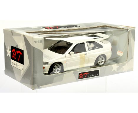 UT Models 1/18th Scale Ford Escort RS Cosworth - Near Mint to Mint in Good Plus box.