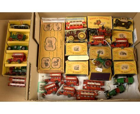 Matchbox Models of Yesteryear early models to include&nbsp; G6 Gift Set containing Allchin Traction Engine,&nbsp; Y2 London B