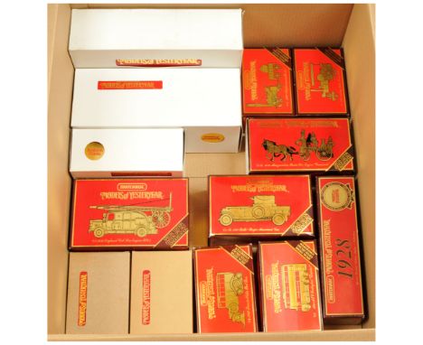 Matchbox Models of Yesteryear a group of Limited Edition models to include YS9 1936 Leyland Cub Fire Engine FK-7, Y12 1929 St