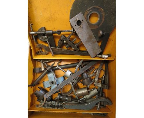 A 'Common Tool' Nowa, tool case with mixed motorbike tools and accessories
