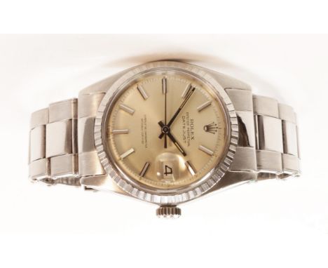 Rolex Oyster Perpetual Datejust superlative chronometer officially certified stainless steel wristwatch 1968 no 382669 moveme