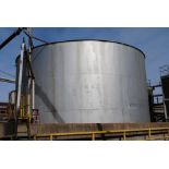 Vegetable Oil Stoarge Tank; 1,500,000 lb capacity
