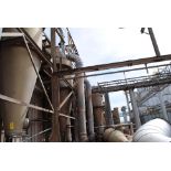 Cyclone style dust collection ssystem dedicated to Delinting Room; lot includes all blowers, motors,