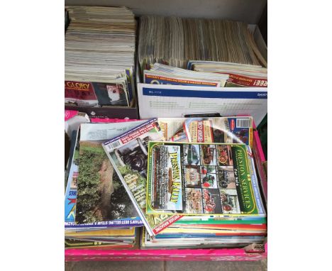 3 BOXES OF TRACTION ENGINE MAGAZINES
