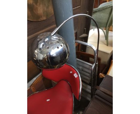 A MODERN ARC TYPE LAMP