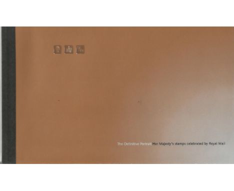 Royal Mail complete prestige stamp booklet - The Definitive portrait. Good Condition. All autographs are genuine hand signed 