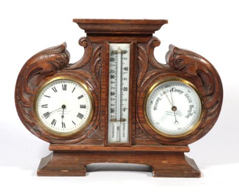 A clock barometer 