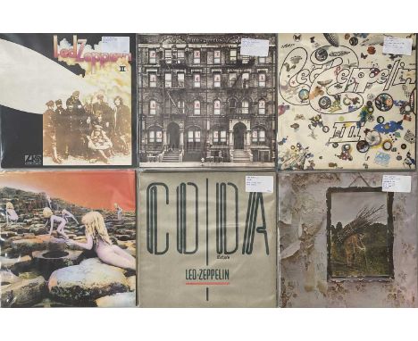 LED ZEPPELIN - LP PACK (INC CD BOX SET). A super selection of 8 LPs/ CD box set by Led Zeppelin. Titles include III (2401002,