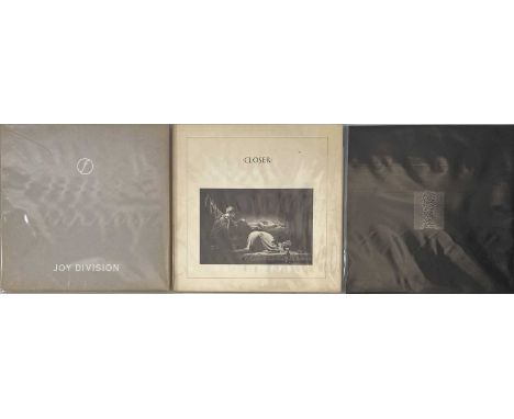 JOY DIVISION - LP PACK (INC TRANSPARENT RED UNKNOWN PLEASURES). A super pack of 3 LPs by Manchester post-punk legends Joy Div