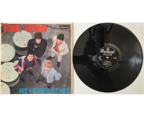 THE WHO - MY GENERATION LP (UK MONO ORIGINAL - BRUNSWICK - LAT.8616). A wonderful, original UK mono LP pressing of The Who's 