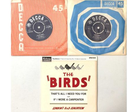 MOD/ R&amp;B - 7" RARITIES PACK. A fine selection of 3 7" rarities. Artists/ titles include The Birds - Leaving Here/ Next In