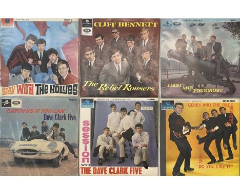 60s ROCK &amp; BEAT - LP COLLECTION. A super selection of around 25 LPs. Artists/ titles include Th Fourmost - First And Four