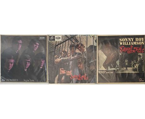 YARDBIRDS/ ZOMBIES - LP RARITIES PACK. A fine selection of 3 60s LPs. Artists/ titles include Yardbirds inc Sonny Boy William