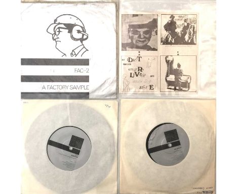"FAC-2" A FACTORY SAMPLE EP (ORIGINAL UK COPY - FACTORY RECORDS FAC-2). A super original UK copy of where it all began for Fa