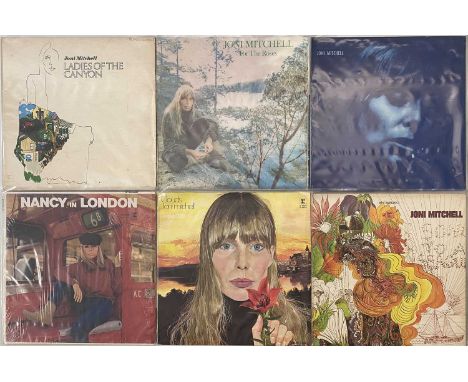 FOLK-ROCK/SINGER SONGWRITERS - FEMALE ARTISTS - LPs. Great collection of 17 x classic LPs. To include Joni Mitchell (x5) inc.