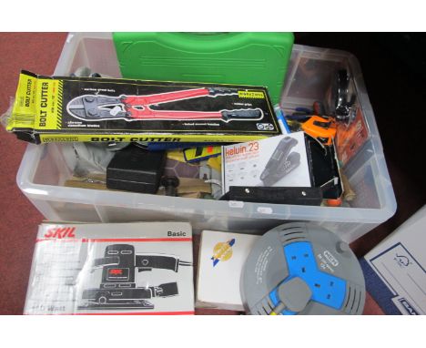 Tools - Workzone Bolt Cutter, Kelvin 23 super tool, Rolson plier set, etc:- One Box.