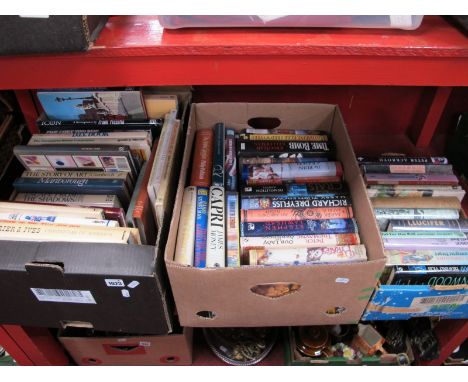 Books - Peter Tremayne, George F Jowett, D.M Greenwood signed, etc:- Three Boxes.