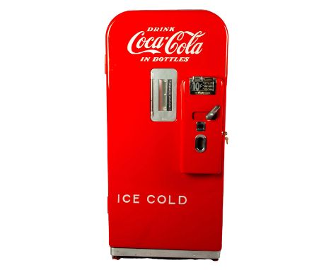 Vendo XF 39b Coca-Cola Vending Machine Modified. Beautiful vintage Coca-Cola vending machine retrofitted into gun cabinet.Wit