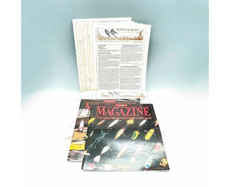 Group of newsletters from The National Fishing Lure Collector's Club beginning with Volume 18, No. 61 Summer issue in 1994 en