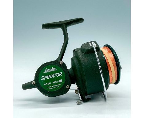 Langley, being a progressive California company, innnovated designs and materials in the 50's. This classic looking reel is c