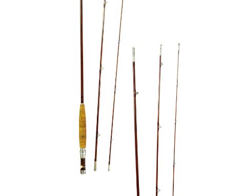Stunning vintage fly rod 8'5"L 5/6 weight, model #10249. This item has its original canvas bag and includes metal travel tube