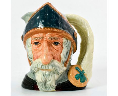 Blue-grey helmet; dark green robes.Don Quixote is the hero of the novel by Cervantes, a satirical parody of this chivalrous k