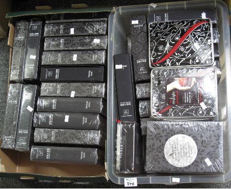 Two boxes of modern Twilight saga volumes by Stephenie Meyer including; boxed First Collectors editions of New Moon 2009 and 