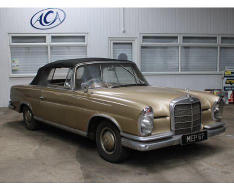 1964 Mercedes Benz 220 SE Cabriolet Make: Mercedes BenzModel: 220Year: 1964Mileage: 0VIN: 11102322065261Configuration: Right 