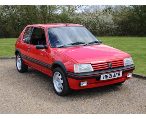 1990 Peugeot 205 1.6 GTiMake: Peugeot Model: 205 GTiYear: 1990Mileage: 128000VIN: VF320CB6223837229Configuration: Right Hand 