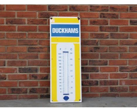 Duckhams Oils Enamel ThermometerMake: Contact AuctioneerModel: Contact AuctioneerYear: 0Mileage: 0VIN: Contact AuctioneerConf