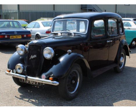 1939 Austin 10 CambridgeMake: Austin Model: 10 Cambridge Year: 1939Mileage: 0VIN: G170312Configuration: Right Hand DriveRegis