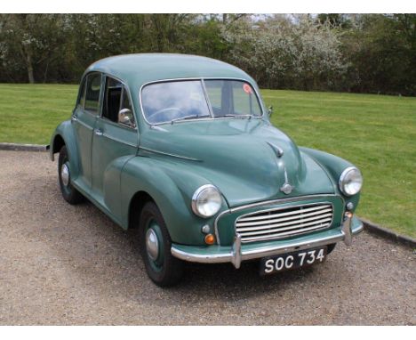 1955 Morris Minor 4dr Saloon Series IIMake: Morris Model: MinorYear: 1955Mileage: 55300VIN: FAE1354610Configuration: Right Ha