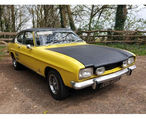 1972 Ford Capri 1600 GT XLR MK I Make: FordModel: CapriYear: 1972Mileage: 26000VIN: BBECLP30141Configuration: Right Hand Driv