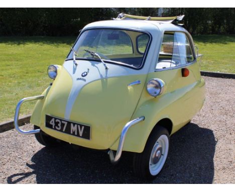 1960 BMW Isetta 300 RHDMake: BMWModel: Isetta 300Year: 1960Mileage: 0VIN: 24546Configuration: Right Hand DriveRegistration: 4