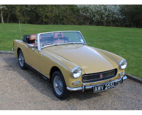 1972 MG Midget MK IIIMake: MG Model: Midget Year: 1972Mileage: 0VIN: GAN5123136GConfiguration: Right Hand DriveRegistration: 