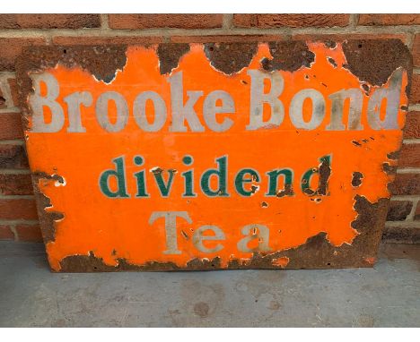 Brooke Bond Dividend Tea Enamel SignMake: Contact AuctioneerModel: Contact AuctioneerYear: 0Mileage: 0VIN: Contact Auctioneer