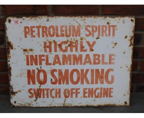 Enamel Warning SignMake: Contact AuctioneerModel: Contact AuctioneerYear: 0Mileage: 0VIN: Contact AuctioneerConfiguration: Ri