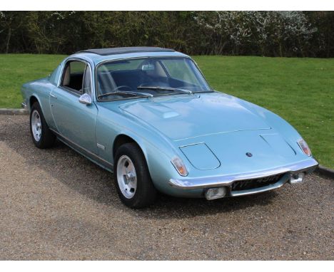 1970 Lotus Elan + 2S Coupe Make: Lotus Model: Elan + 2S Year: 1970Mileage: 216VIN: 500081LConfiguration: Right Hand DriveRegi