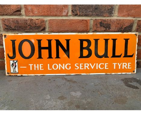 John Bull, The Long Service Tyre Enamel SignMake: Contact AuctioneerModel: Contact AuctioneerYear: 0Mileage: 0VIN: Contact Au