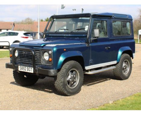 1998 Land Rover Defender 50th Anniversary. Original UK suppliedMake: Land RoverModel: Defender 50th AnniversaryYear: 1998Mile