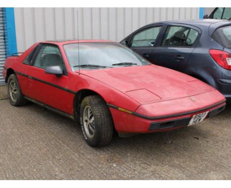 1985 Pontiac Fiero LHDMake: Pontiac Model: FieroYear: 1985Mileage: 111600VIN: 1G2PF37R2FP240299Configuration: Left Hand Drive