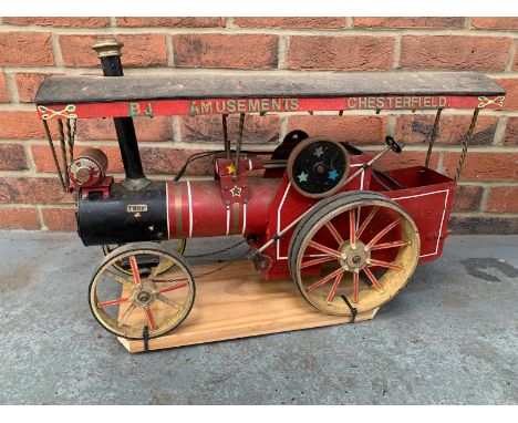 Vintage Painted Model Of A Showmans EngineMake: Contact AuctioneerModel: Contact AuctioneerYear: 0Mileage: 0VIN: Contact Auct