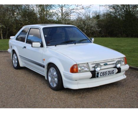 1986 Ford Escort RS Turbo Series IMake: Ford Model: Escort RS TurboYear: 1986Mileage: 36978VIN: WF0BXXGCABFU69560Configuratio